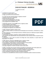 Exercícios de Fixação em Regência