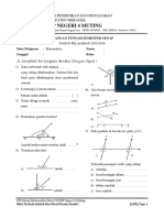 Soal Uts MTK (Kls 7) S. 2 Di SMPN 4 Muting 2016