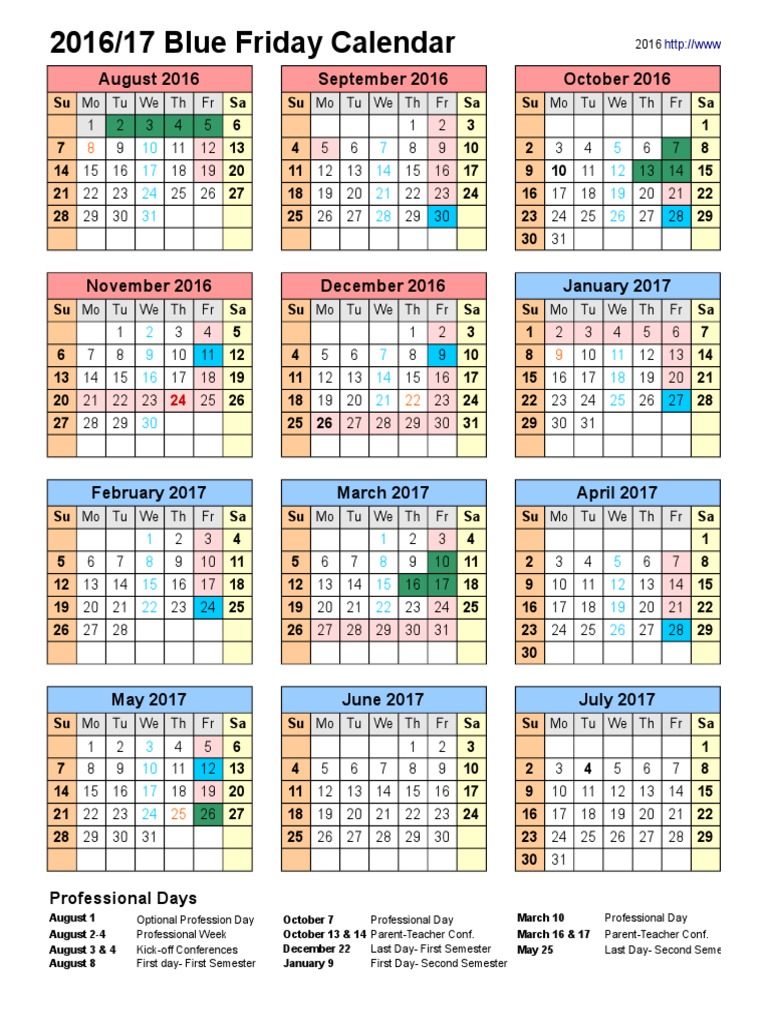 Sample Calendar | PDF