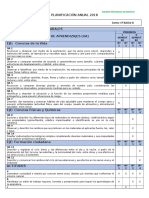 Planificacion Anual 2018 Ciencias