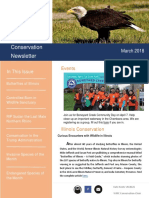 Conservation Newsletter Spring 2018