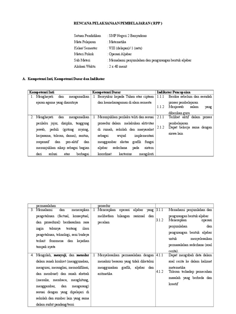 36+ Contoh soal apersepsi untuk materi aljabar information