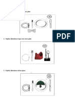 Tata Letak Napkin Folding