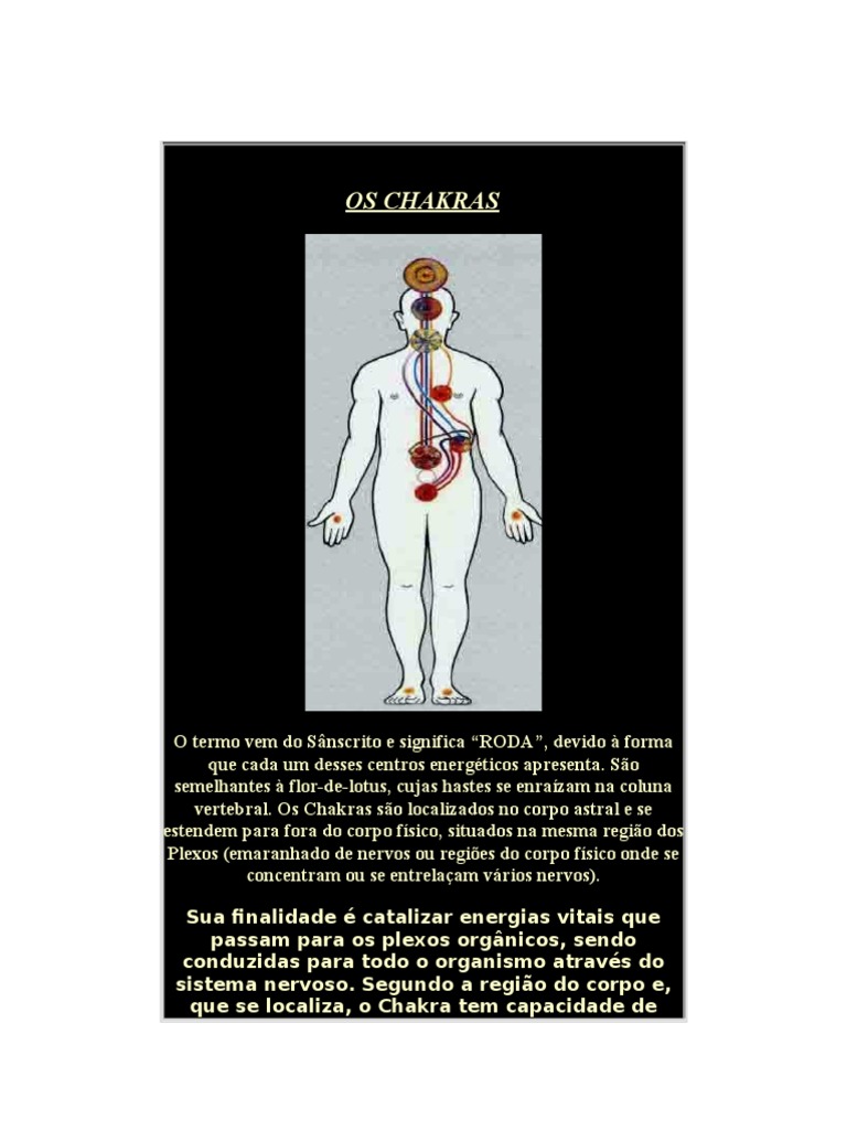 Entenda os Chakras e Suas Funções | PDF | Chacra | Natureza