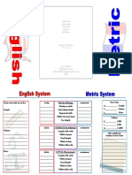 Metric Notes Mass Volume Interactive Notebook PDF