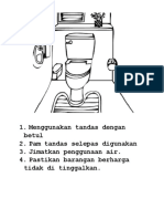 Menggunakan Tandas Dengan Betul