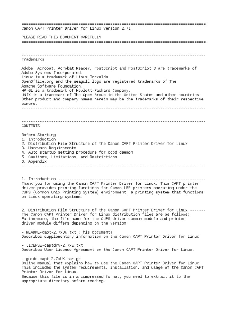 Readme Capt 2 71uk Txt Linux 64 Bit Computing