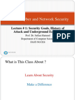 Security Goals and Mechanisms