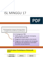 Isl Minggu 17