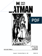 Batman Instruction Manual