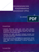 Pengorganisasian Dan Pengembangan Masyarakat (PPM)