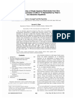 BKrumgalz Volumetric Properties of Single Aqueous Solutions Electrolytes From 0 To Sat at 298.15 Rep by Pitze 1995