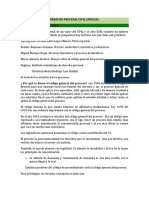 Derecho Procesal Civil Especial