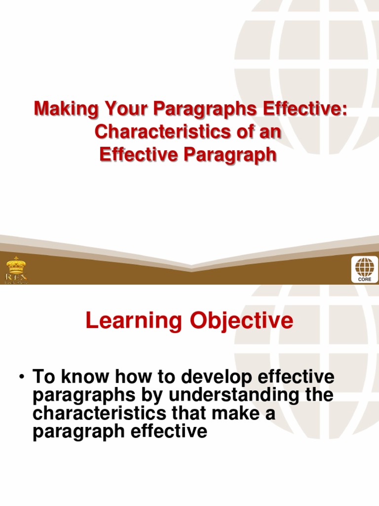 3 Making Your Paragraphs Effective | PDF | Hashtag | Paragraph
