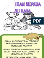 Kecintaan Kepada Ibu Bapa