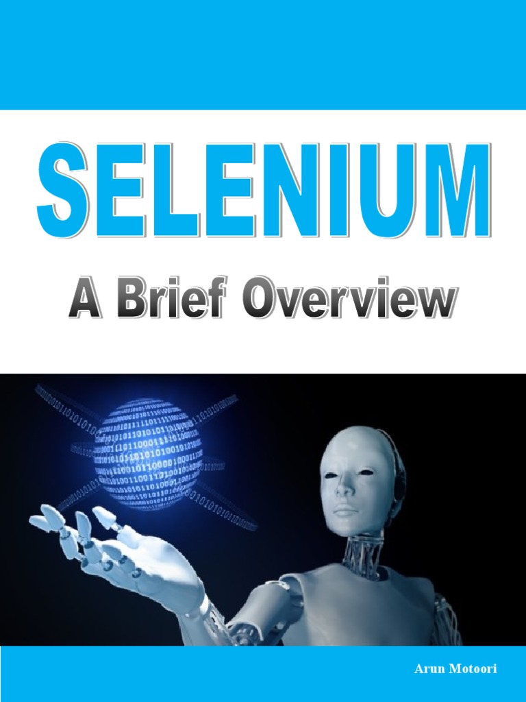 Selenium - A Brief Overview PDF | PDF | Selenium (Software) | Unit Testing