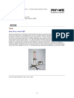 Science - Physics - Mechanics - Free Fall Experiment (P1004105