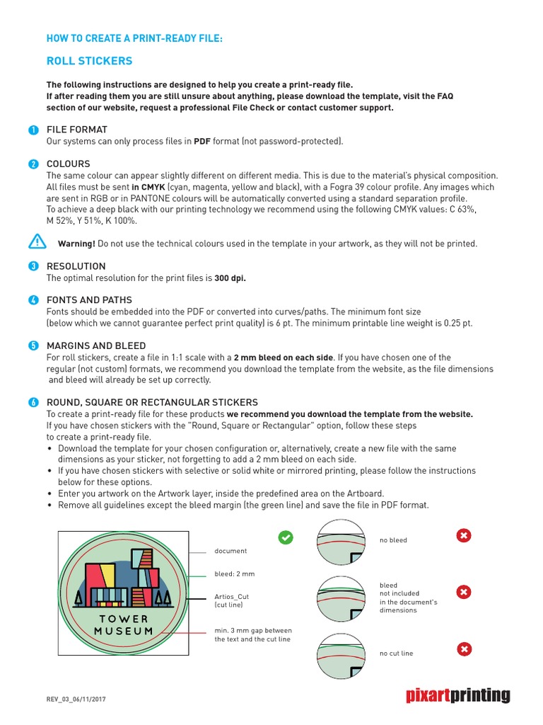 Roll Stickers: File Format Colours | PDF | Portable Document Format ...
