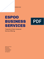 Espoo Business Services - Towards A Client-Centered Service Offering