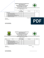 Checklist Pemantauan Gas Elpiji