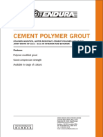 Cement Polymer Grout 8