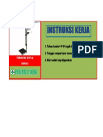 Instruksi Kerja Timbangan Digital