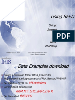 Using Seed: Using: Jrdseed PQL Sac Resp Jplotresp