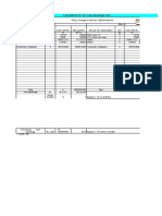 Calculations For VE Cost Advantage Note: VE by Change of Norms / Specifications