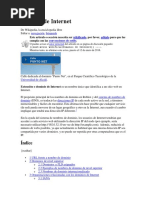 Dominio de Internet