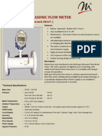 Bulk Type Ultrasonic Flow Meter | Ultrasonic Flow Meter | Manas Microsystems Pvt. Ltd.