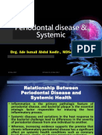 Periodontal Disease & Systemic, 19 Mei 2017 Revisi
