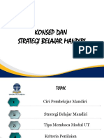 Strategi Belajar Mandiri Trik Membaca Modul UT