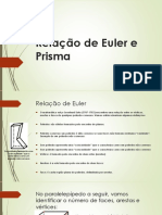 Relação de Euler e Prisma