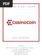 Download CasinoCoin - A CryptoSpective Review by Cryptospective Community SN375030242 doc pdf