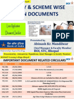 Facility & Scheme Wise Loan Documents