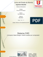 Presentacion de Sistemas CAD, CAE, CAM - Pérez - Águila - Irving