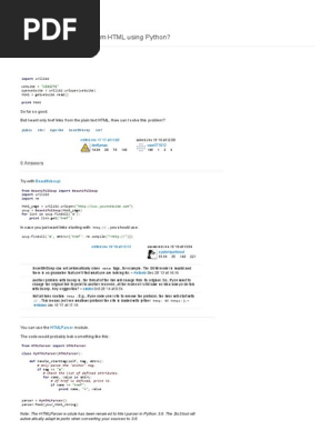 How Can I Get Href Links From HTML Using Python_ - Stack Overflow