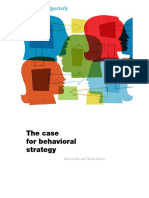 Lovallo and Sibony 2010 - Case For Behavioral Strategy