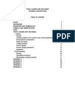 Truck Loading and Unloading Technical Specification PDF