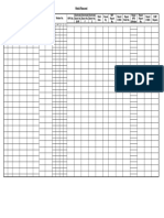 Weld Record Sample Form