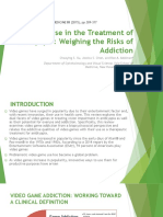 Journal Reading Presentation Video Game Use in The Treatment of