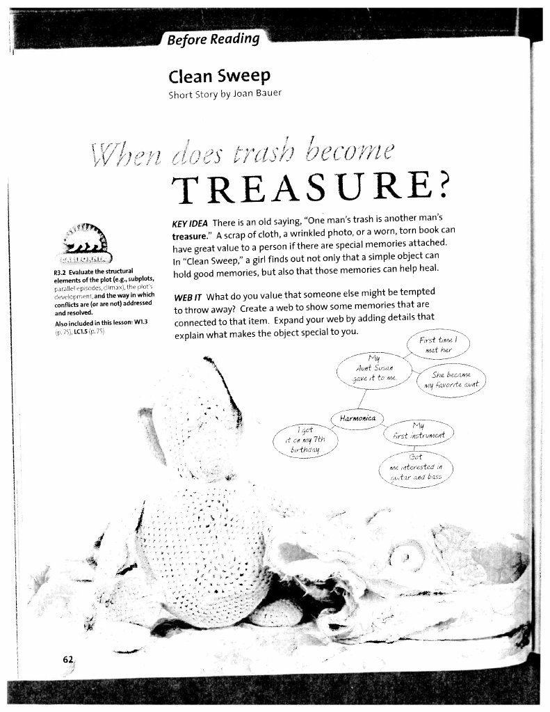 Clean Sweep Story and Questions