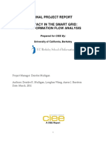 Privacy in Smart Grid Final Report