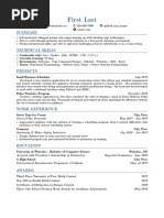 Resume-Anonymous 2018 03 08