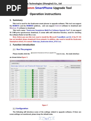Qualcomm Smartphone Multi Port Software Upgrade Tool