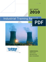 Industrial Training Report On NTPC DADRI