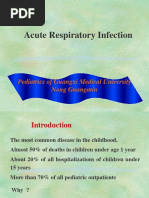 Acute Respiratory Infection: Pediatrics of Guangxi Medical University Nong Guangmin