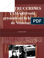Armando Iachini - CONSTRUCCIONES YAMARO Está Presente en La Historia de Venezuela