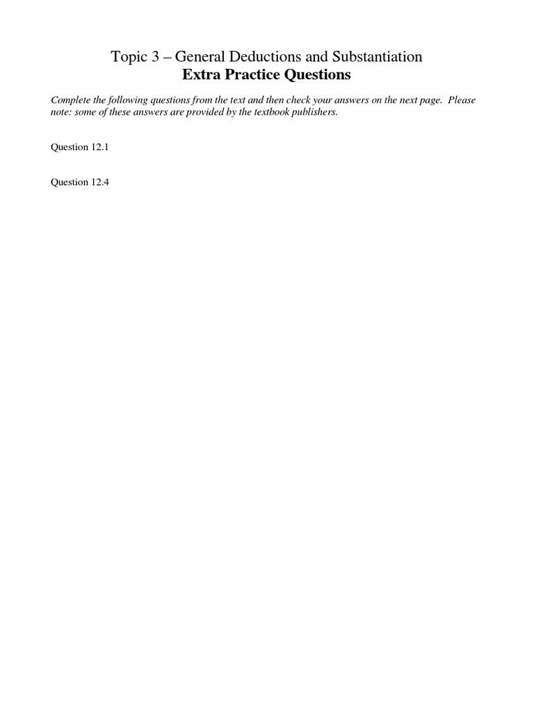 General Deductions in Taxation 2023 | PDF | Expense | Tax Deduction