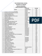 Pricelist For Books Ss